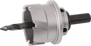 Piła otworowa śred. piły 64 mm głęb. cięcia 20 mm HM z wiertłem i sprężyną TW