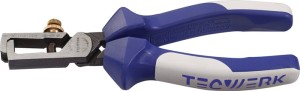 Szczypce do ściągania izolacji długość 160 mm chromowany wielokomp. powłoki ze s