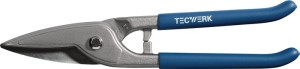 Nożyce do blachy kształt berliński strona prawa stal maks. 0,78 mm stal szlachet