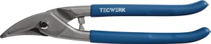 Nożyce do blachy dł. całk. 250 mm prawe stal maks. 1 mm stal szl. maks. 0,5 mm s