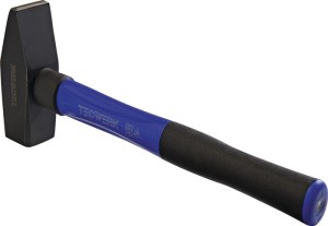 Młotek ślusarski 1500 g długość trzonka 380 mm trzonek 3-komponentowy ze stalową
