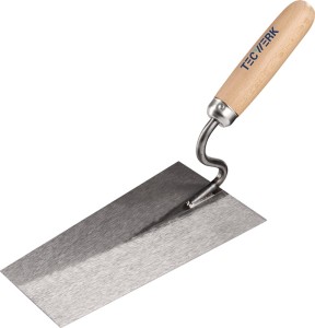 Kielnia murarska długość 200 mm szerokość 140 mm z trzonkiem z drewna bukowego,