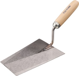 Kielnia murarska długość 180 mm szerokość 125 mm z trzonkiem z dr. bukowego, szy