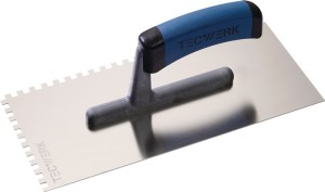 Kielnia do wygładzania długość 280 mm szerokość 130 mm uzębienie 6 x 6 stal szla