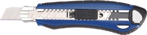 Nóż z łamanym ostrzem szerokość ostrza 18 mm długość 166 mm aluminium TECWERK