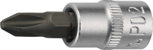 Klucz nasadowy 1/4 cal. PH PH 1 długość 32 mm TECWERK