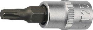 Klucz nasadowy 1/4 cal. TX T27 długość 32 mm TECWERK