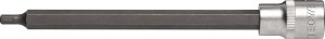 Klucz nasadowy 1/2 cal. wewn. 6-kątowy rozmiar klucza 5 mm długość 180 mm TW