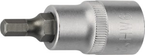 Klucz nasadowy 1/2 cal. wewn. 6-kątowy rozmiar klucza 17 mm długość 55 mm TW