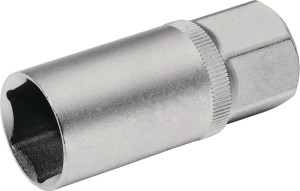 Klucz nasadowy do świec zapłonowych 1/2 cal. SW 21 mm 6-kątowe długość TECWERK