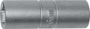 Klucz nasadowy do świec zapłonowych 1/2 cal. SW 16 mm 6-kątowe długość TECWERK