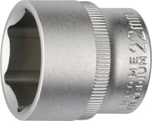 Klucz nasadowy 3/8 cal. 6-kątowy rozmiar klucza 17 mm długość 30 mm TECWERK
