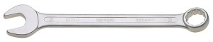 Klucz oczkowo-płaski RK 22 mm długość 314 mm kształt A bardzo długi stal CV TW