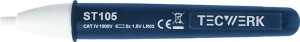 Tester napięcia 12–1000 V AC TECWERK