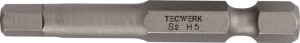 Bit 1/4 cal. 2,5 mm długość 50 mm TECWERK