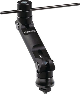 Zderzak obrabianego przedmiotu wys. 150 mm 360 stop. aluminium długość ograniczn