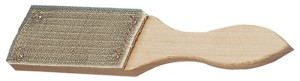 Szczotka do czyszczenia pilników długość 235 mm stal długość drutu 115 mm TECWER