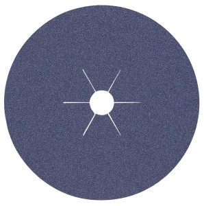 Tarcza fibrowa śred. 125 mm uziarnienie 36 INOX korund cyrkonowy TECWERK