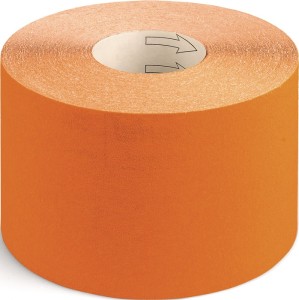 Rolka papieru ściernego 115 mm uziarnienie 100 do drewna/farby korund TECWERK