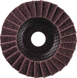 Tarcza lamelowa (listkowa) Vlies Ø 125 mm Uziarnienie 180 nierdz., stal wersja Ś