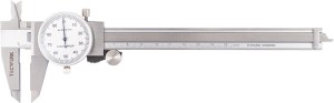 Suwmiarka zegarowa DIN 862 150 mm 1 obrót wskazówki 1 mm TECWERK
