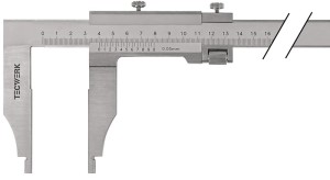 Suwmiarka warsztatowa DIN 862 300 mm długość szczęk 90 mm TECWERK