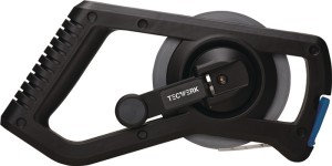 Taśma miernicza w uchwycie 30 m 13 mm A cm EG II tworzywo sztuczne białe TECWERK