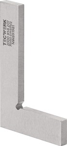 Kątownik DIN 875/II długość ramienia 75 x 50 mm bez ogranicznika TECWERK