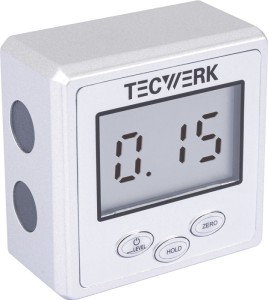 Czujnik kąta 0–90 stop. cyfrowy odczyt 0,05 stop. TECWERK