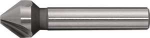 Pogłębiacz stożkowy 75 stop. śred. znamionowa 6,3 mm HSS Z.3 śred. chwytu 5 mm