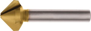 Pogłębiacz stożkowy DIN 335 C 90 stop. śred. znamionowa 12,4 mm HSS TiN Z.3 TW