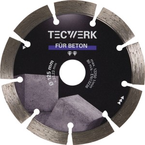 Diamentowa tarcza tnąca BETON śred. 115 mm otwór 22,23 mm szerokość segmentu 34,