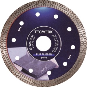 Diamentowa tarcza tnąca FLIESEN PRO X Ø 125mm otw. 22, 23mm wys. segm. 10mm gr.