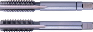 Zestaw gwintowników ręcznych DIN 5157 G 1/4 cal. HSS ISO 228 2 części TECWERK