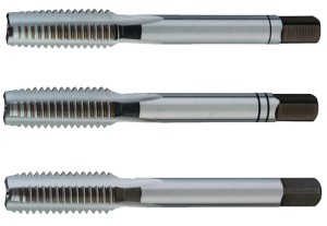 Zestaw gwintowników ręcznych DIN 352 M22x2,5 mm HSS ISO2 (6H) 3-częśc. TECWERK