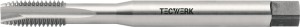 Gwintownik maszynowy DIN 371B M8 x 1,25 mm HSS-Co 6H TECWERK