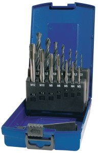 Zestaw gwintowników maszynowych DIN 371/376 B VA M3-M12 14-częśc. HSS-Co kaseta