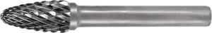 Frez trzpieniowy RBF śred. 12 mm dł. gł. 25 mm śred. ch.6 mm z węglika spiekaneg
