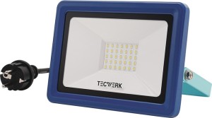 Reflektor diodowy 30 W 2200 lm 2 m H05RN-F 3 x 1 mm² IP65 TECWERK