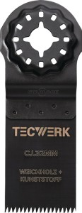 Brzeszczot do pilarek szer. 32 mm gł. zanurzenia 42 mm 1 szt. Starlock TECWERK