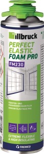 Jednoskładnikowa pianka okienna/fasadowa FM230 500 ml B2 biały puszka ILLBRUCK