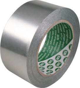 Taśma klejąca aluminiowa bez wkładki długość 50 m, szerokość 100 mm GERLINGER