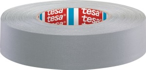 Taśma z tkaniny z folią tesaband® Premium 4651 szary długość 50 m, szerokość 38