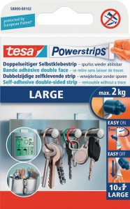 Samoprzylepna taśma montażowa Powerstrips® 58000 paczka SB po 10 pasków dł. (20x