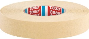 Taśma malarska tesakrepp® 4322 mocno krepowana jasnożółta długość 50 m, szerokoś