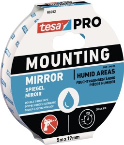 Taśma montażowa Mounting PRO lustro 66952 biały długość 5 m, szerokość 19 mm TES
