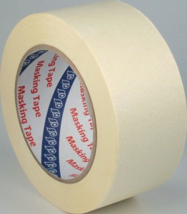 Taśma malarska K-MASK 70 lekko krepowana biały długość 50 m, szerokość 38 mm rol