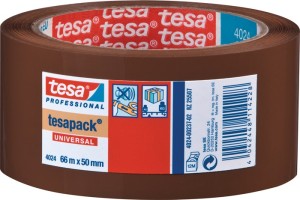 Taśma klejąca opakowaniowa PP tesapack® 4024 jasnożółta długość 66 m, szerokość