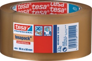 Taśma klejąca opakowaniowa PP tesapack® 4024 bezbarwna długość 66 m, szerokość 5