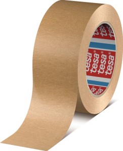 Papierowa taśma klejąca do opakowań tesapack® 4713 jasnożółty długość 50 m, szer